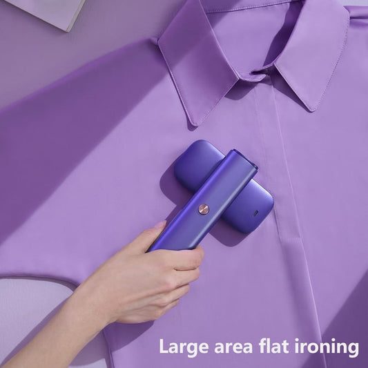 Clothes Steamer,2-in-1 Handheld Steamer Clothing and Steam Iron Handheld,1200W Garment Steamer Just 1.5lbs Lightly, 10 Minutes of Continuous Steam for travel and home